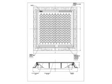 ART.208 KANALSKI POKLOPAC, D400, 600X600, SAMOZAPORNI, SA EPDM ULOŠKOM