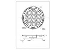 ART.307 B/V KANALSKI POKLOPAC B125, DIA600 BEZ/SA VENTILACIJOM