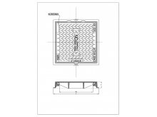 D0-D KANALSKI TELEKOMUNIKACIJSKI POKLOPAC, D400, 500x500