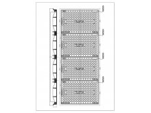 D4-D KANALSKI TELEKOMNIKACIJSKA POKLOPAC, D400, 800X2000